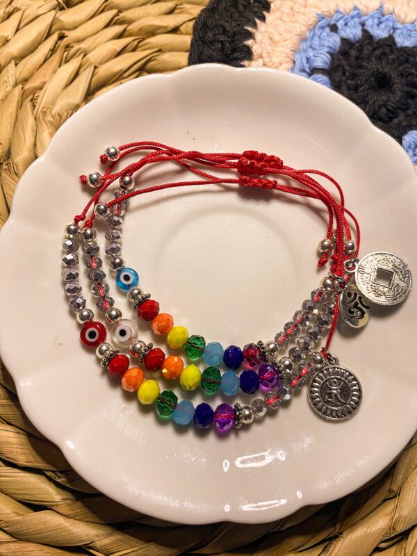 Pulsera 7 Chakras cristal