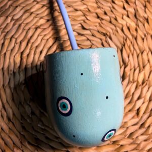 Mate Ojitos celeste